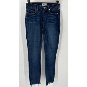 Paige Hoxton Ultra Skinny Jeans Raw Hem Size 26